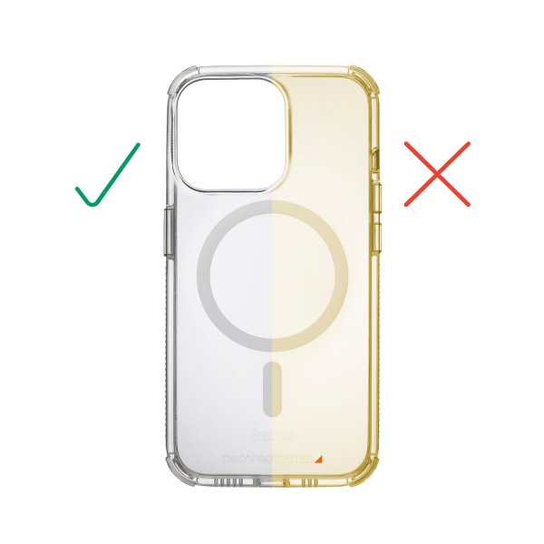 Hama iPhone 15 Deksel Extreme Protect MagLine Transparent