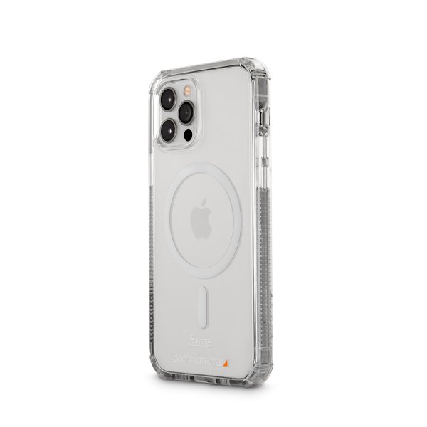 Hama iPhone 12/iPhone 12 Pro Deksel Extreme Protect MagLine Transparent