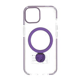 iPhone 15 Deksel Ring Stand MagSafe Lilla