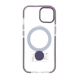 iPhone 15 Deksel Ring Stand MagSafe Lilla