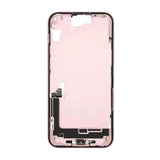 Midtramme med smådeler for iPhone 15 Plus - rosa OEM