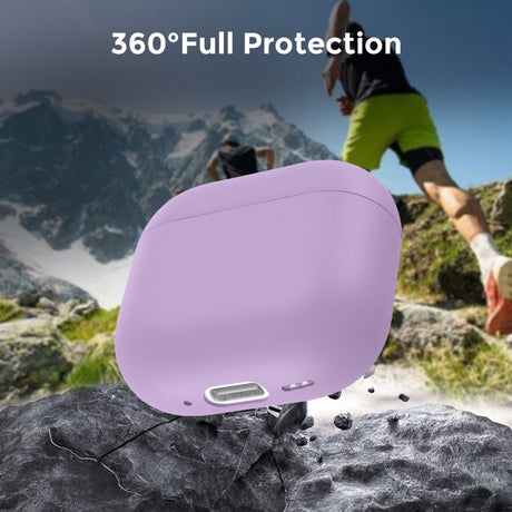 Ahastyle AirPods 4/5 Deksel Silikon Lilla