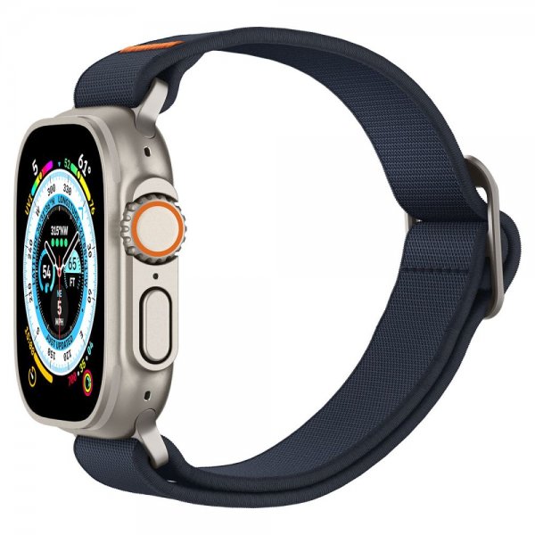 Spigen Apple Watch 44/45/46mm/Watch Ultra 49mm Armbånd Lite Fit Ultra Navy