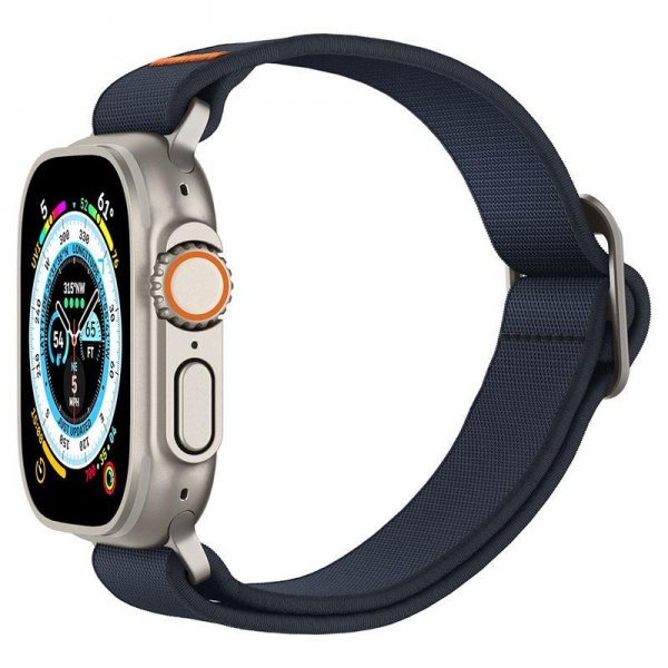 Spigen Apple Watch 44/45/46mm/Watch Ultra 49mm Armbånd Lite Fit Ultra Navy