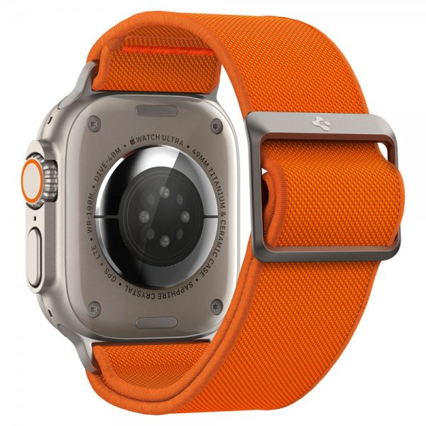 Spigen Apple Watch 44/45/46mm/Watch Ultra 49mm Armbånd Lite Fit Ultra Oransje