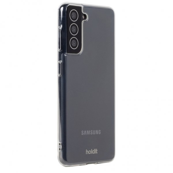 holdit Samsung Galaxy S21 Deksel Transparent TPU Klar