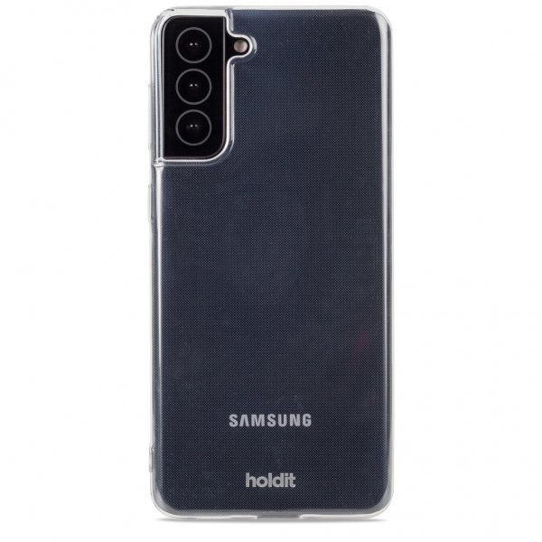 holdit Samsung Galaxy S21 Plus Deksel Transparent TPU Klar
