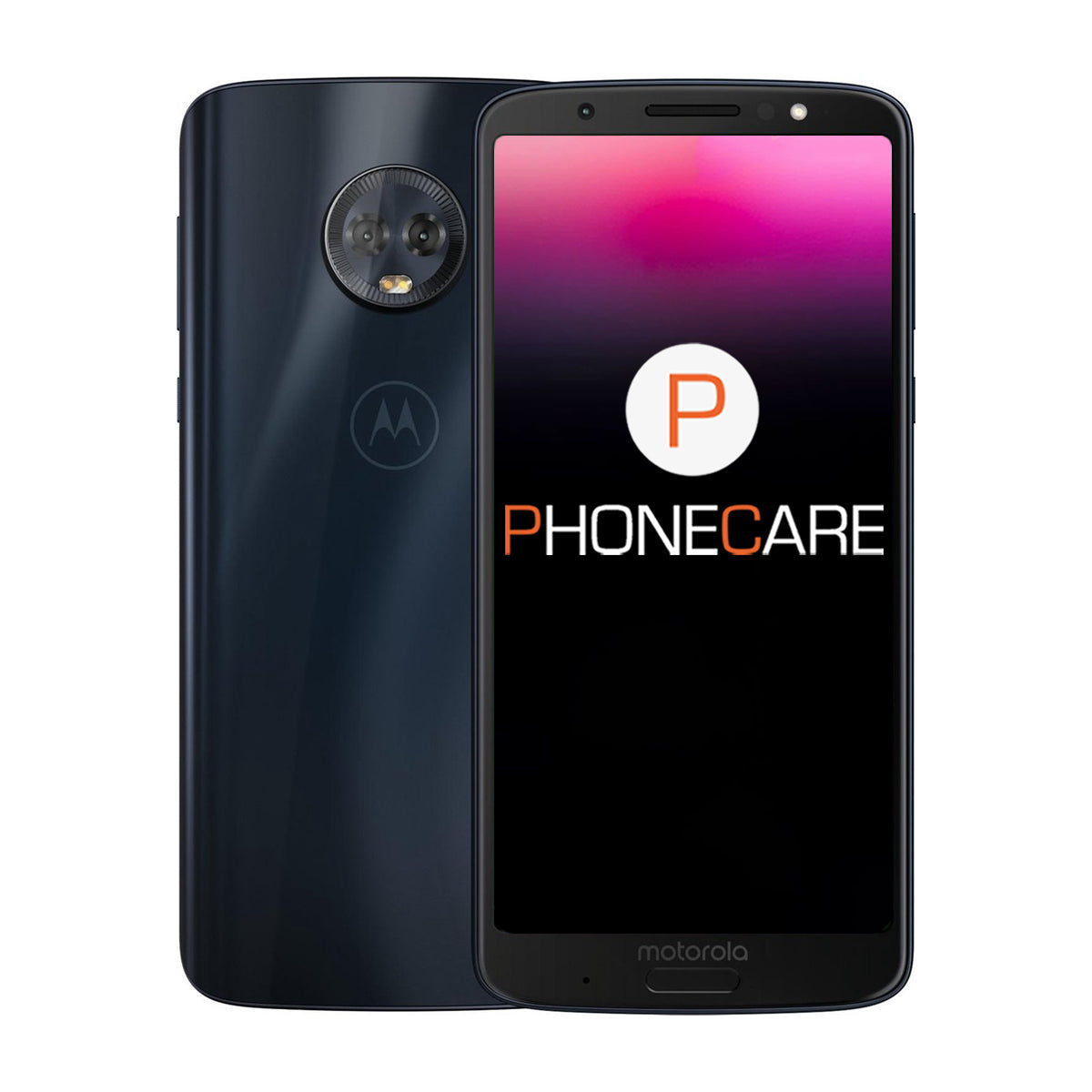Brukt Motorola Moto G6 Plus 64GB Indigoblå – Brukt tilstand