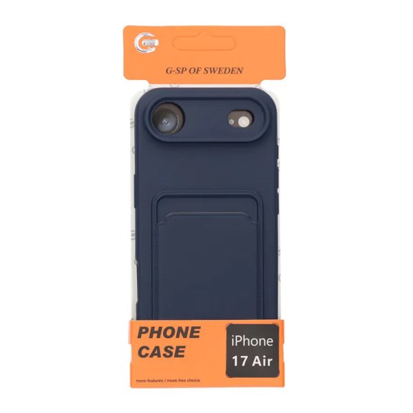 iPhone Air Deksel Kortholder Blå
