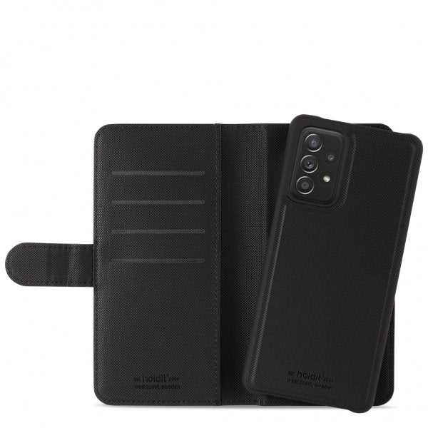 holdit Samsung Galaxy A72 Etui Wallet Case Magnet Svart