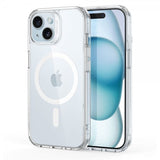 ESR iPhone 15 Deksel Classic Hybrid HaloLock Transparent