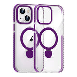 iPhone 15 Deksel Ring Stand MagSafe Lilla