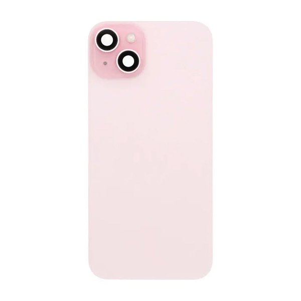 iPhone 15 Plus Bakside Glass Komplett OEM - Rosa