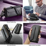 CaseMe iPhone 16e/iPhone 17e Etui C36 Series Svart