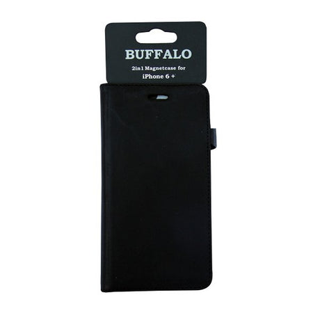 Buffalo iPhone 6/6S Plus Etui 2in1 Magnet Case Svart