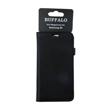 Buffalo Samsung Galaxy S6 Etui 2in1 Magnet Case Svart