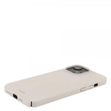 holdit iPhone 15 Plus Deksel Slim Case Light Beige