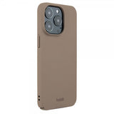 holdit iPhone 15 Pro Deksel Slim Case Mocha Brown