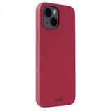 holdit iPhone 15 Deksel Silikon Red Velvet