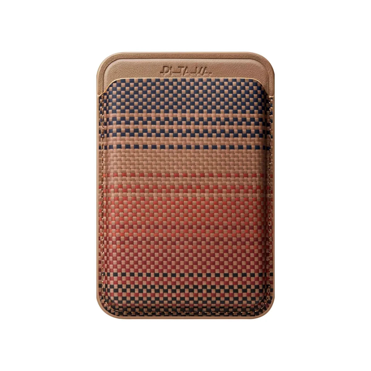 Pitaka Kortholder Magnetic Woven Wallet Sunset