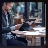 Nillkin Samsung Galaxy Tab S9 Plus/S10 Plus Etui Bumper Leather Case Pro Svart