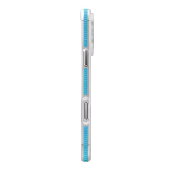 Rvelon iPhone 17 Pro Max Deksel Korrugerte MagSafe Blå