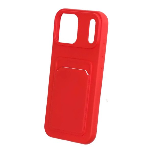 iPhone 17 Pro Max Deksel Kortholder Rød