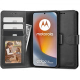 Tech-Protect Motorola Edge 50 Fusion Etui Wallet Svart