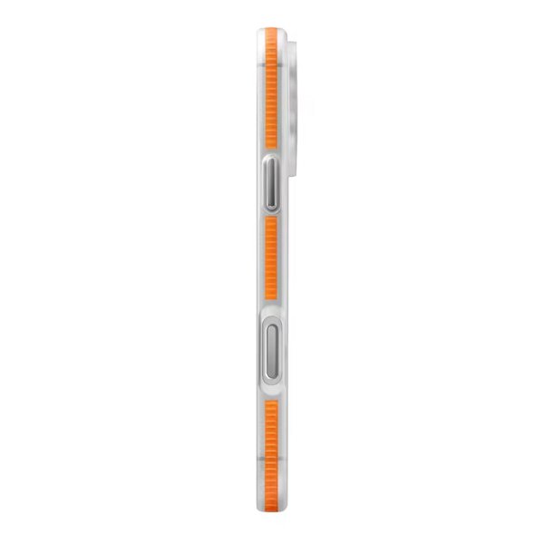 Rvelon iPhone 17 Pro Max Deksel Korrugerte MagSafe Oransje