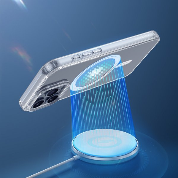 Dux Ducis iPhone 16 Pro Max Deksel Clin Series MagSafe Transparent