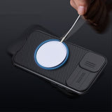 Nillkin iPhone 16 Deksel CamShield Pro MagSafe Svart