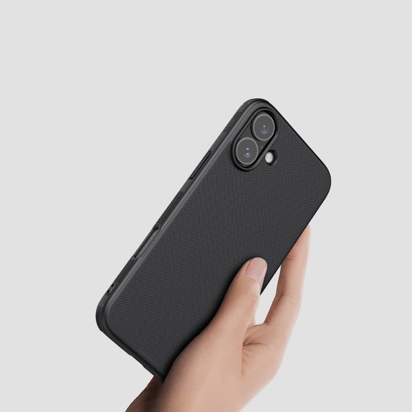 Nillkin iPhone 16 Deksel Super Frosted Shield Pro Svart