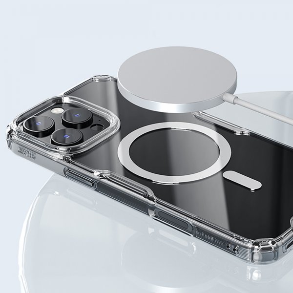 Nillkin iPhone 16 Pro Deksel Nature Pro Series MagSafe Transparent