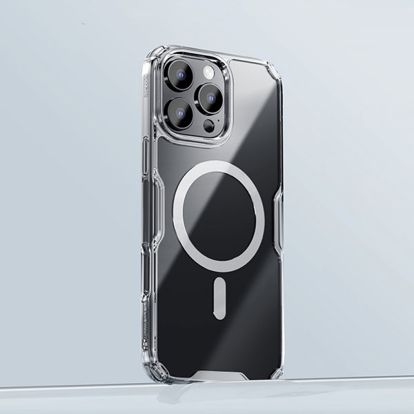 Nillkin iPhone 16 Pro Deksel Nature Pro Series MagSafe Transparent
