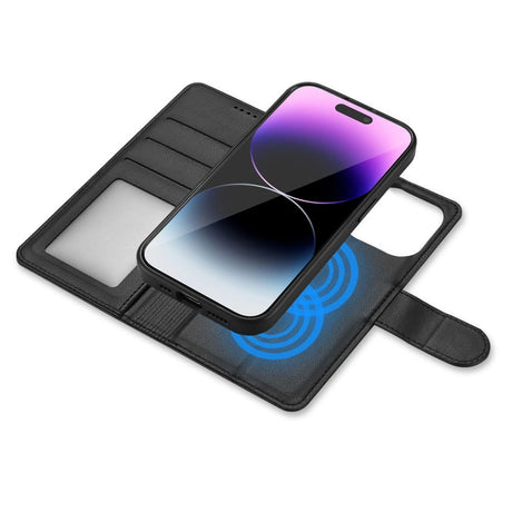 Tech-Protect iPhone 16 Pro Etui Wallet MagSafe Svart