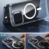 ESR iPhone 16 Pro Max Deksel og Skjermbeskytter Classic Hybrid MagSafe Set Transparent