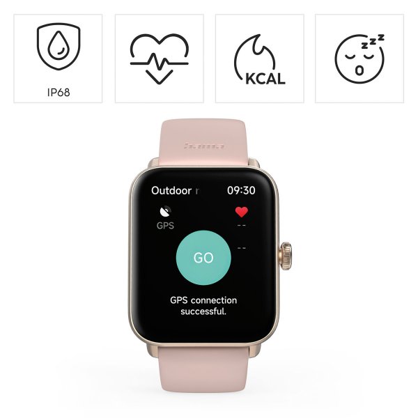 Hama Smartwatch 6010 Rosegull