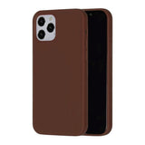 Rvelon iPhone 13 Pro Max Deksel Silikon MagSafe Brun