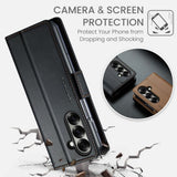 CaseMe Samsung Galaxy Z Fold 7 Etui 023 Series Svart