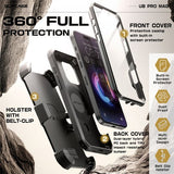 Supcase iPhone 16 Pro Max Deksel UB Pro MagSafe Svart
