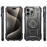Supcase iPhone 16 Pro Deksel UB Grip MagSafe Grå