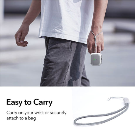 ESR AirPods 4/5 Deksel Orbit HaloLock Hvit