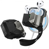 Supcase AirPods 4 Deksel Matrix Svart