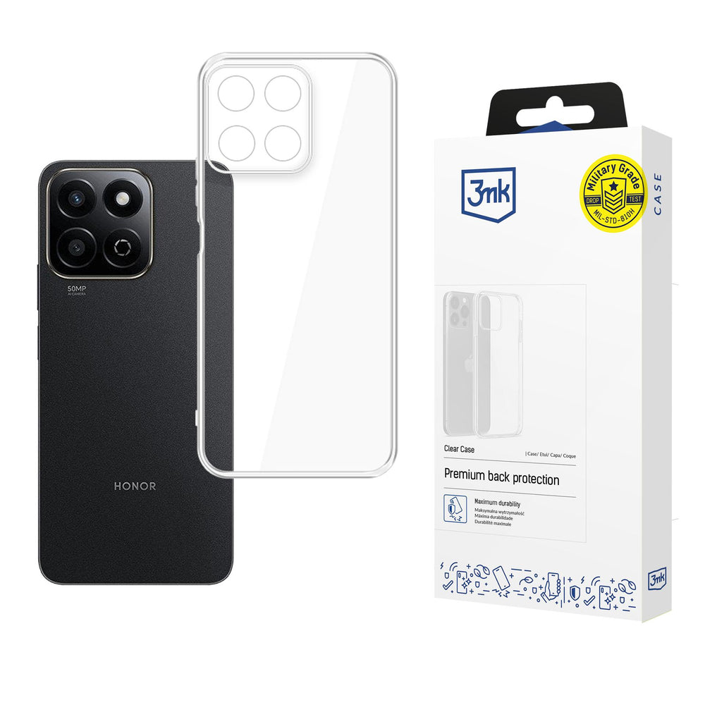 3mk Honor 200 Smart Deksel Clear Case Klar