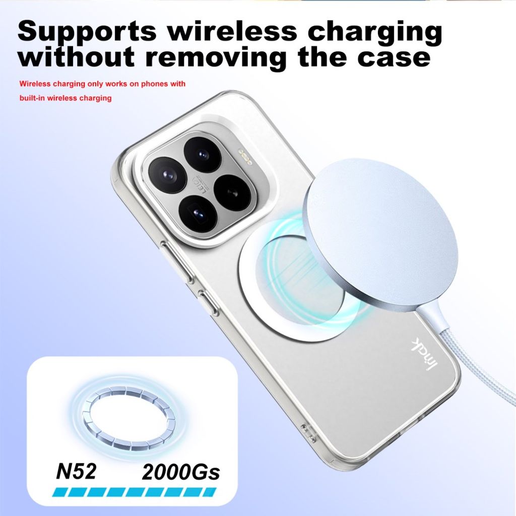 Imak Xiaomi 17T Deksel Candy Color MagSafe Hvit