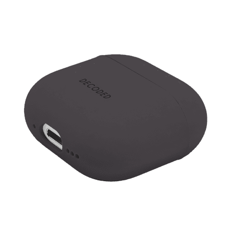 Decoded AirPods 4 Deksel Silicone AirCase Phantom Black