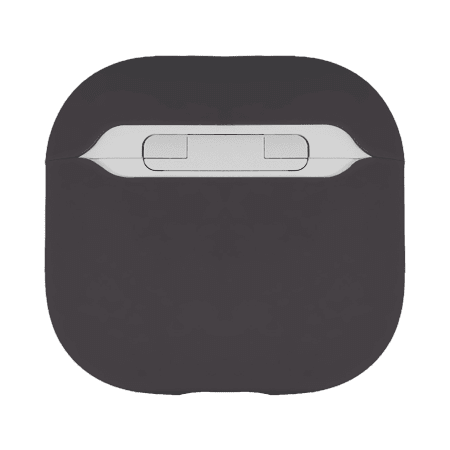 Decoded AirPods 4 Deksel Silicone AirCase Phantom Black