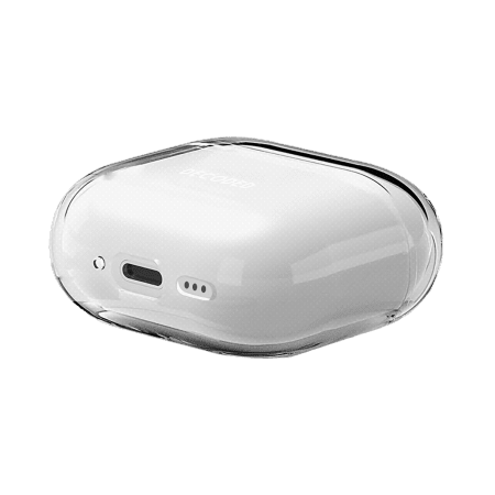 Decoded AirPods 4 Deksel Silicone AirCase Transparent