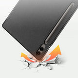 Dux Ducis Samsung Galaxy Tab S9 Plus/S9 FE Plus/S10 Plus Etui Domo Series Svart