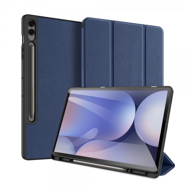Dux Ducis Samsung Galaxy Tab S9 Plus/S9 FE Plus/S10 Plus Etui Domo Series Blå